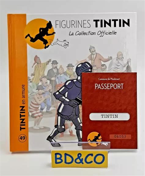 Collection Officielle Tintin Livret Passeport N Tintin En