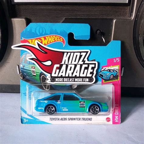 Jual Hot Wheels Short Card Toyota AE86 Sprinter Trueno Shopee Indonesia