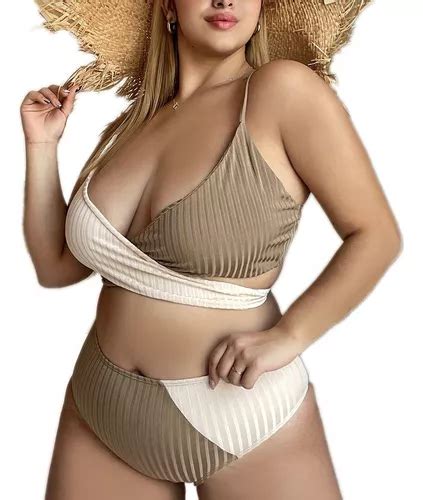 Trajes De Baño Dama Dos Piezas Bañadores Mujer Sexy Bikini Cuotas sin interés