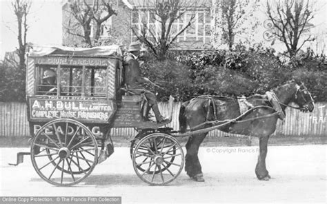 Photo Of Tilehurst Horse Drawn Bus C1900 Francis Frith