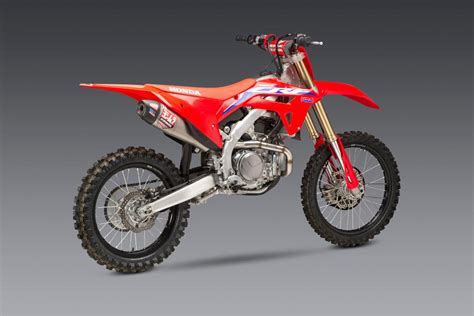 The All New 2021 Honda Crf450 Yoshimura Exhaust Systems Are Here Motocross Press Release