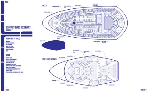 Enterprise Star Trek USS Discovery Blueprints