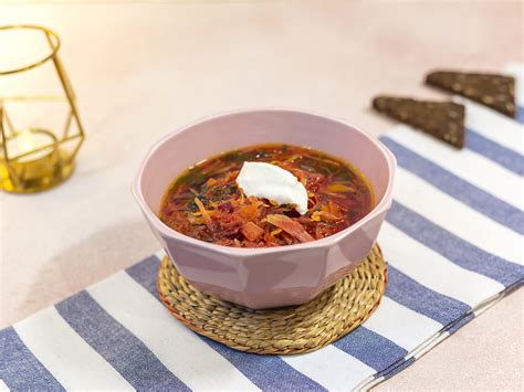 Борщ со свеклой и капустой: пошаговый рецепт и фото