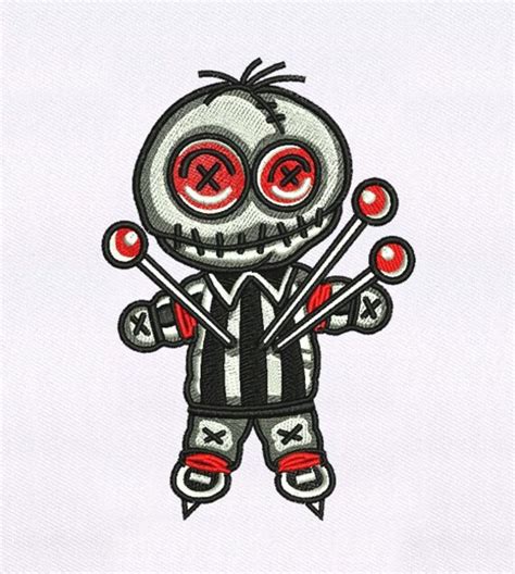 Voodoo Doll Embroidery Design Voodoo Embroidery Design - Etsy