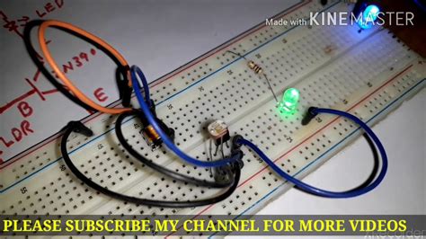 How Street Light Switch Works Using N And Ldr Physics Experiments