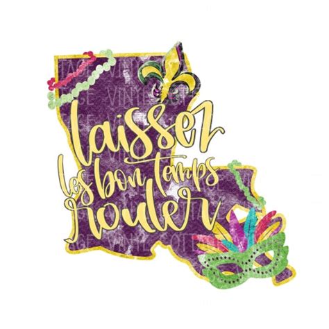 Laissez Les Bon Temps Rouler Engraved Sign Etsy