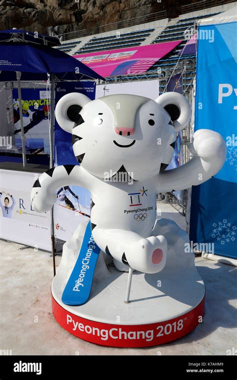 Pyeongchang 2018 Mascot Hi Res Stock Photography And Images Alamy