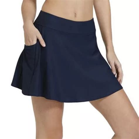 Baleaf Swim Baleaf Womens High Waisted Swim Skirt Bikini Tankini Bottom With Side Pocket