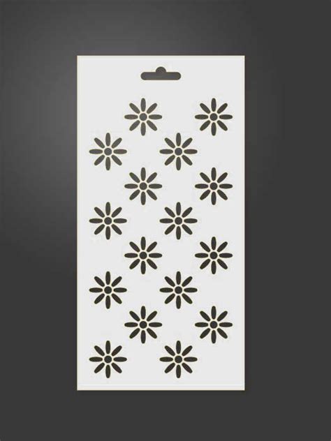 Stencil Flores 1003 SILU Tienda Online Nombres De Madera Personalizados