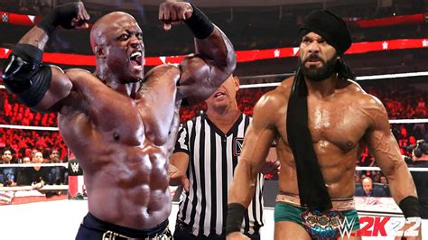 Jinder Mahal Vs Bobby Lashley Youtube