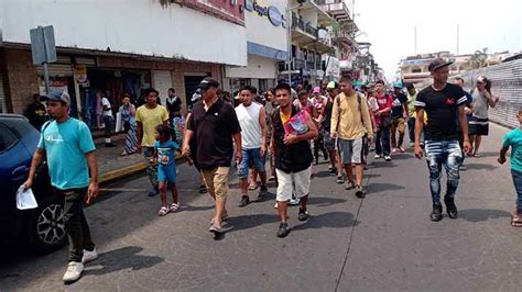 Migrantes Protestan Una Vez M S En Las Calles De Tapachula El Chiapaneco