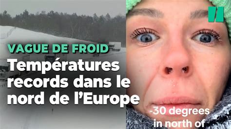 Une Vague De Froid Polaire Frappe Le Nord De LEurope Et Explose Les