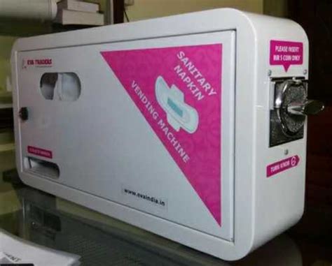 Pink Sanitary Napkin Vending Machines At Best Price In Chennai Eva