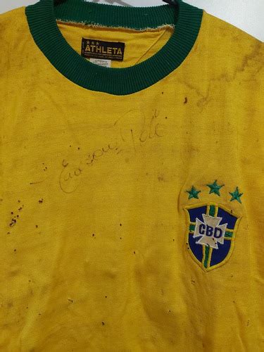 Camisa Sele O Brasileira Athleta Pel Autografada Parcelamento