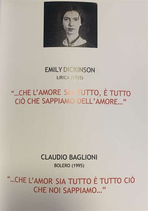 Claudio Baglioni Copia Emily Dickinson Da Tutti Poeti Con Claudio