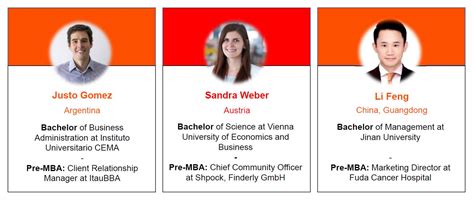 Meet Our Mba Class Of Part Ii Of Iii The Mba Blog Iese