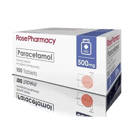 Buy Rose Pharmacy Paracetamol 500mg Tablet 1s Online With Medsgo