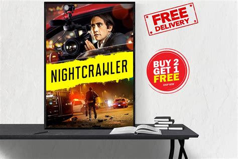 Nightcrawler Movie Poster 2014 | Etsy