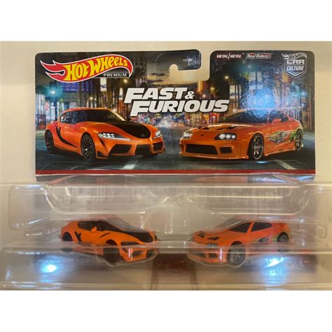 風火輪 Hot Wheels Fast Furious Toyota Supra 玩命關頭 汽車文化 膠胎 蝦皮購物