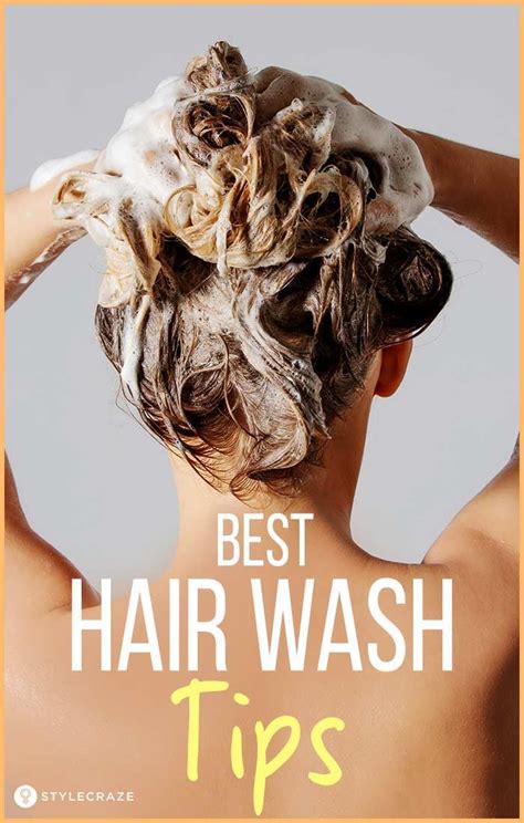 Best Hair Wash Tips To Wash Your Hair The Right Way Our Top 10 Tips