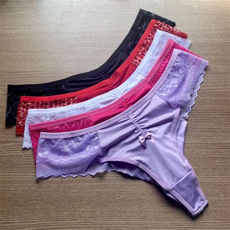Kit Calcinha Plus Size Fio Duplo Lateral de Renda Lingerie Plus Size Confortável Shopee Brasil