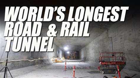 Construction Of Worlds Longest Underwater Road And Rail Tunnel Starts