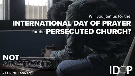 International Day Of Prayer For The Persecuted Church Trailer