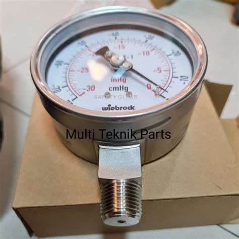 Promo Pressure Gauge Raket Full Stainless 4 Inch 10 Kg Bar 150 Psi