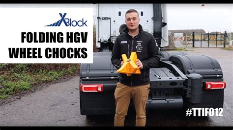 The New X Block Folding Hgv Wheel Chock Thank Truck Its Friday 012