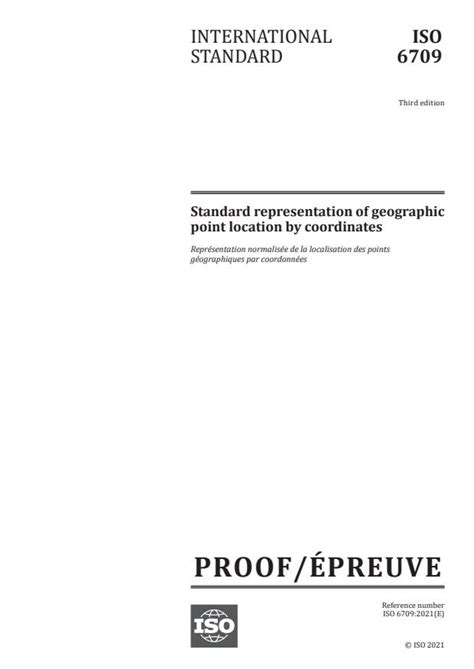 ISO 6709:2022 - Standard representation of geographic point location by ...