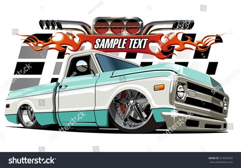 79 Low Rider Truck Stock Vectors and Vector Art | Shutterstock