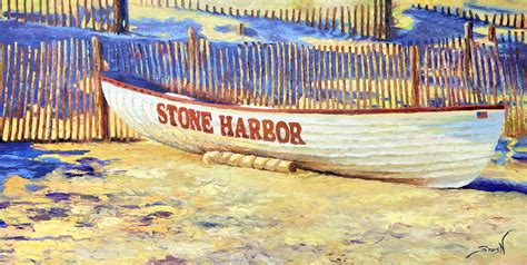 Stone Harbor Life Boat | STAS NAMIN | Ocean Galleries
