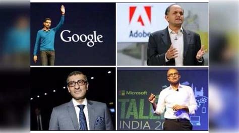 Meet 9 Indian Origin Ceos Ruling The Technology Industry