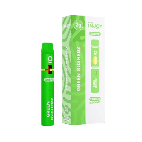 Cure Injoy 2G Green Gusherz AIO SATIVA Cure Injoy