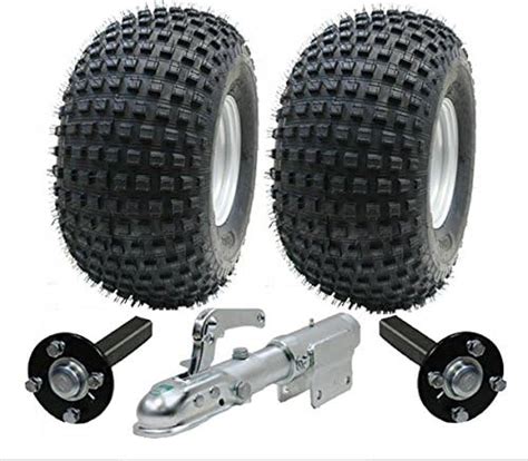 Amazon Fr Parnells Kit De Remorque Atv Pneus Et Roues Wanda