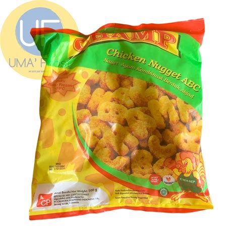 Jual CHAMP CHICKEN NUGGET ABC 500GR Shopee Indonesia