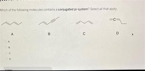 Answered Which Of The Following Molecules Bartleby