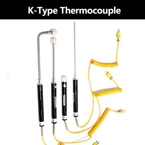 Type K Surface Thermocouple Probe For Liquid Solid Surface Temperature