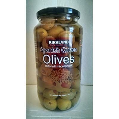 Kirkland Signature Spanish Queen Olives Stuffed With Pimiento Oz Net