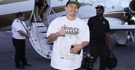 Gennady Golovkin ya está en Las Vegas y se declaró listo para acabar