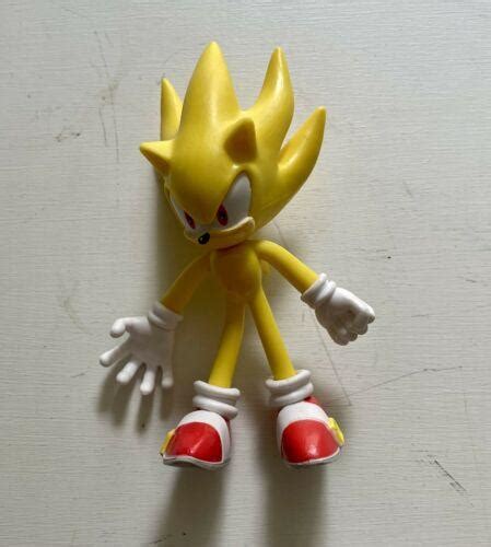 Jakks Pacific Sonic The Hedgehog Bendable Super Sonic Figure Series 2