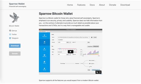 Sparrow Wallet Review 2023 A Versatile Bitcoin Wallet