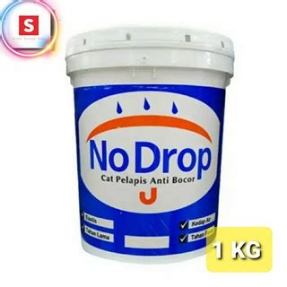 Jual NO DROP CAT PELAPIS ANTI BOCOR KALENG 1 KG Shopee Indonesia