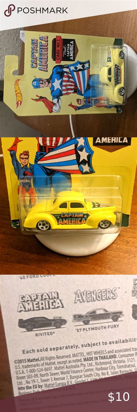 Captain America Hot Wheels Hot Wheels Captain America Captain