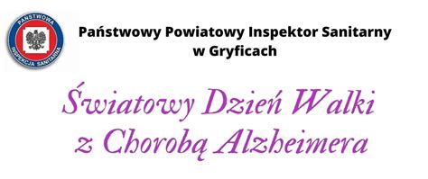 Wiatowy Dzie Walki Z Chorob Alzheimera Powiatowa Stacja Sanitarno