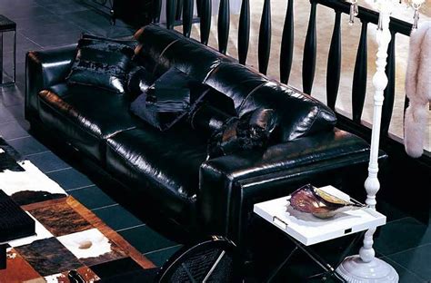 Sofa Set Leather Black VG001 | Leather Sofas