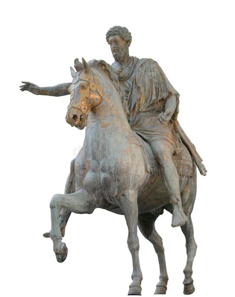 The Equestrian Statue Of Marcus Aurelius Ancient Roman Bronze