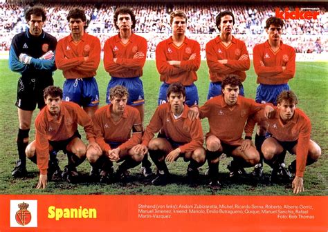 SELECCIÓN DE ESPAÑA contra Irlanda 26 04 1989 Clasificación Mundial