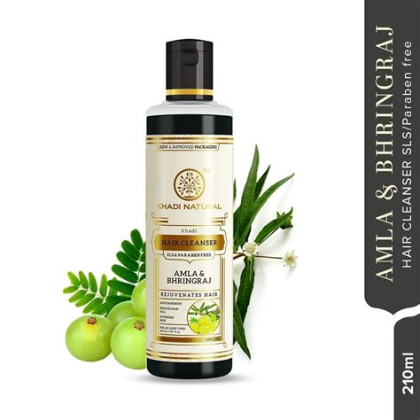 Khadi Natural Ayurvedic Amla And Bhringraj Hair Cleanser Shampoo At Rs