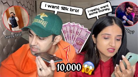 Loyalty Test Prank On Friends Asking Them For Money 💵😱 Unexpected Youtube